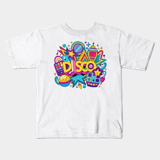 Disco Doodles Kids T-Shirt